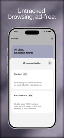 Glacier App App Store screenshot 1