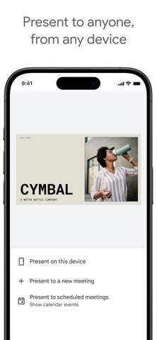 Google Slides App Store screenshot 1