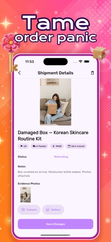 Parcel. App Store screenshot 1