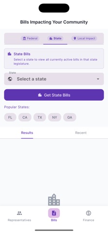Govvy: US Politicians App Store screenshot 2
