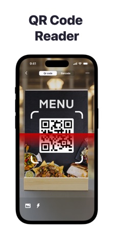 QR Code Reader＋Barcode Scanner App Store screenshot 1