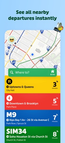 Transit • Subway & Bus Times App Store screenshot 1