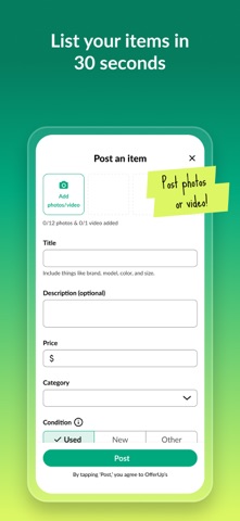 OfferUp Buy & Sell Marketplace App Store screenshot 2