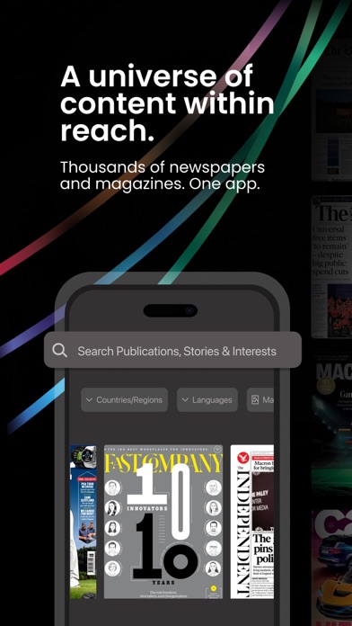PressReader: News & Magazines App Store screenshot 1