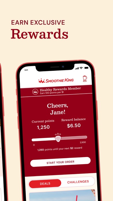 Smoothie King App Store screenshot 2