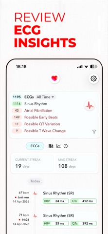 ECG+ | Your Watch ECG Reader App Store screenshot 2