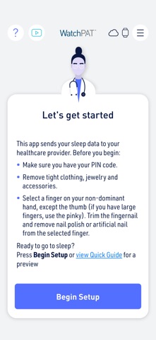 WatchPAT App Store screenshot 2