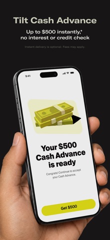 Tilt: Cash Advance & Credit App Store screenshot 2