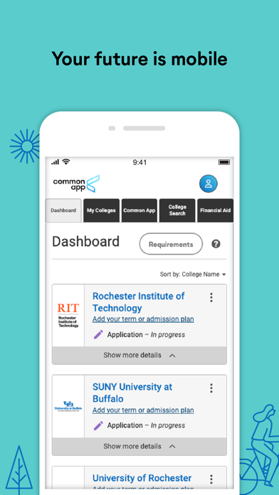 Common App App Store screenshot 1