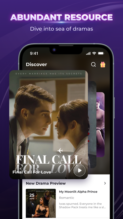 Kalos TV-Short Dramas & Reels App Store screenshot 1