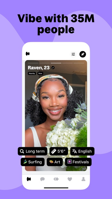 Hily Dating App: Meet. Date. App Store screenshot 2