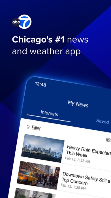 ABC7 Chicago News & Weather App Store screenshot 1