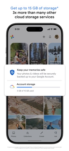 Google Photos: Backup & Edit App Store screenshot 1
