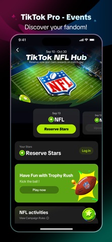 TikTok Pro - Events App Store screenshot 2