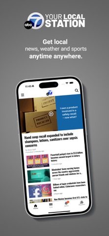 ABC7 Your Local Station App Store screenshot 1