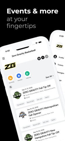 Zero Gravity Basketball App Store screenshot 1