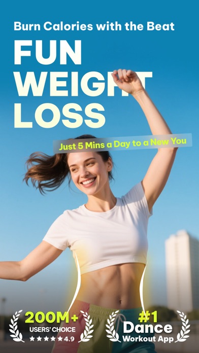 Dancefitme: Fun weight loss App Store screenshot 1