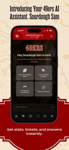 San Francisco 49ers App Store screenshot 2