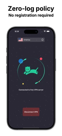VPN cat: Fast Secure Unlimited App Store screenshot 2