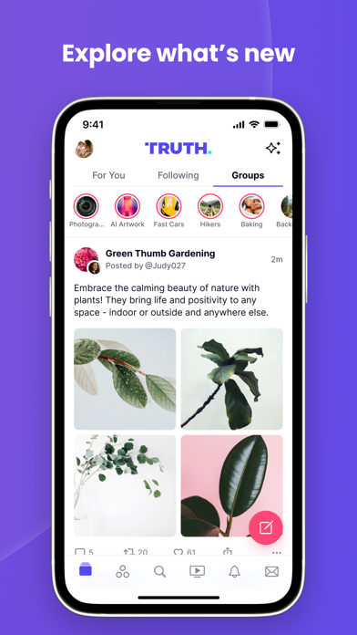 Truth Social App Store screenshot 2