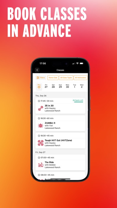 Crunch Fitness App Store screenshot 2