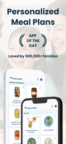 Little Lunches: Kids Meals App Store screenshot 1