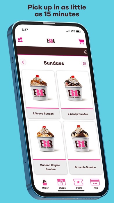 Baskin-Robbins App Store screenshot 2