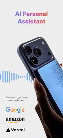 Pocket - AI Personal Assistant App Store screenshot 1