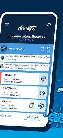 Docket® - Immunization Records App Store screenshot 2