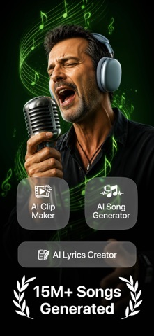 AI Music: Cover & Song Maker App Store screenshot 1