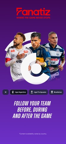 Fanatiz: Watch Live Soccer App Store screenshot 1