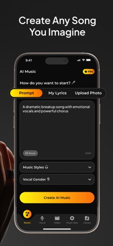 AI Song Generator - Jukebox App Store screenshot 2