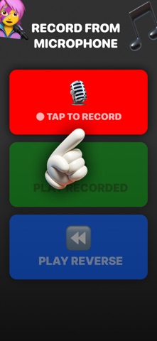 Reverse Singing App Store screenshot 1
