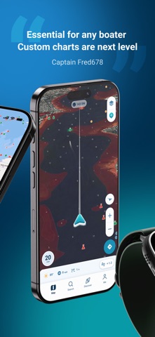 Wavve Boating: GPS, Map, Chart App Store screenshot 2