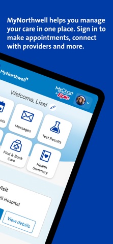 MyNorthwell App Store screenshot 2