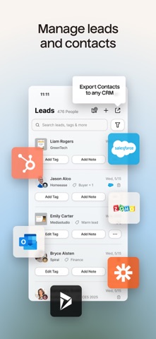 Popl: AI Lead Capture App Store screenshot 2