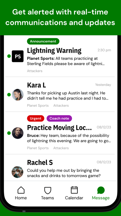 LeagueApps Play App Store screenshot 2