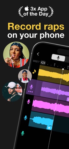 Rap Fame - Rap Music Studio App Store screenshot 1