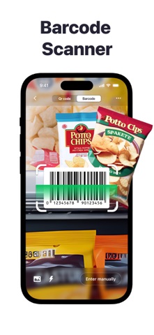 QR Code Reader＋Barcode Scanner App Store screenshot 2