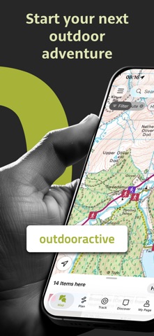Outdooractive. Hike and Ride App Store screenshot 1