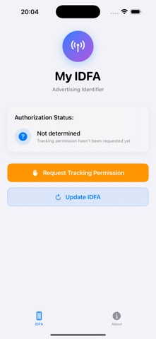IDFA Viewer App Store screenshot 1