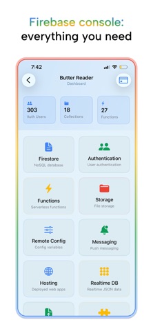 Firelog: Firebase Console App App Store screenshot 2