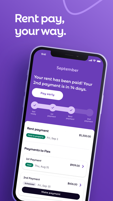 Flex - Rent On Your Schedule App Store screenshot 1