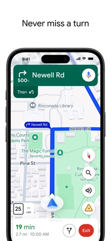 Google Maps App Store screenshot 1
