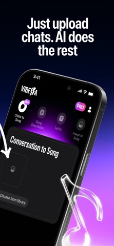 Vibella: AI Music & Song Maker App Store screenshot 2