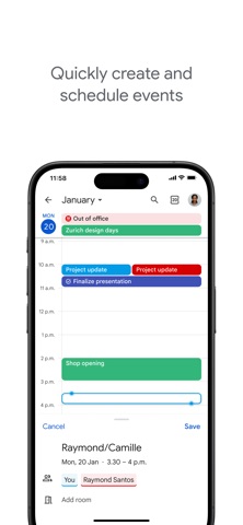 Google Calendar: Get Organized App Store screenshot 2