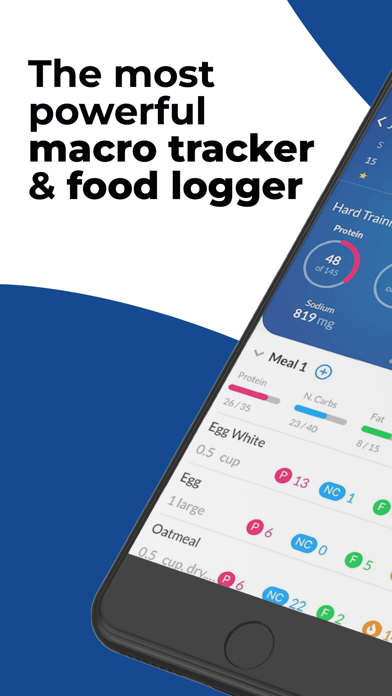 MacrosFirst - Macro Tracker App Store screenshot 1