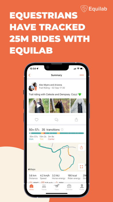 Equilab: Horse Riding Tracker App Store screenshot 1