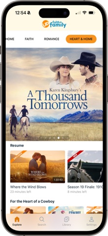 UP Faith & Family App Store screenshot 1
