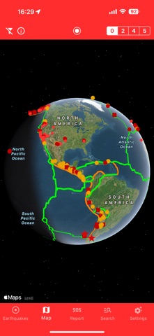 Earthquake Hub & Alerts App Store screenshot 1
